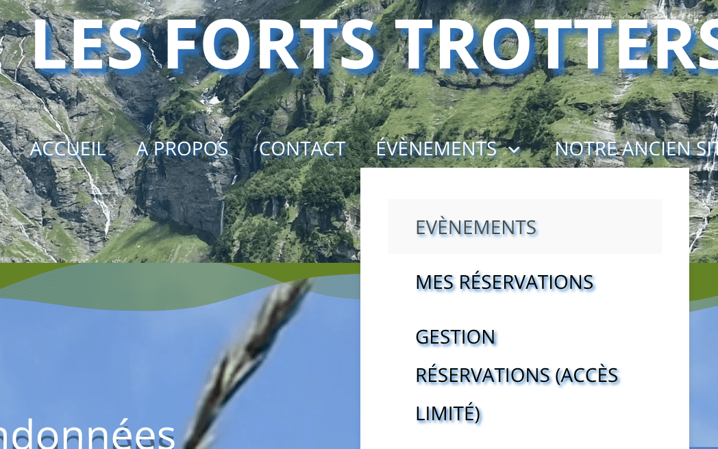 Prototype événements