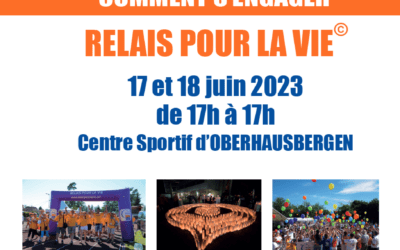 Relais pour la vie, devenez acteur