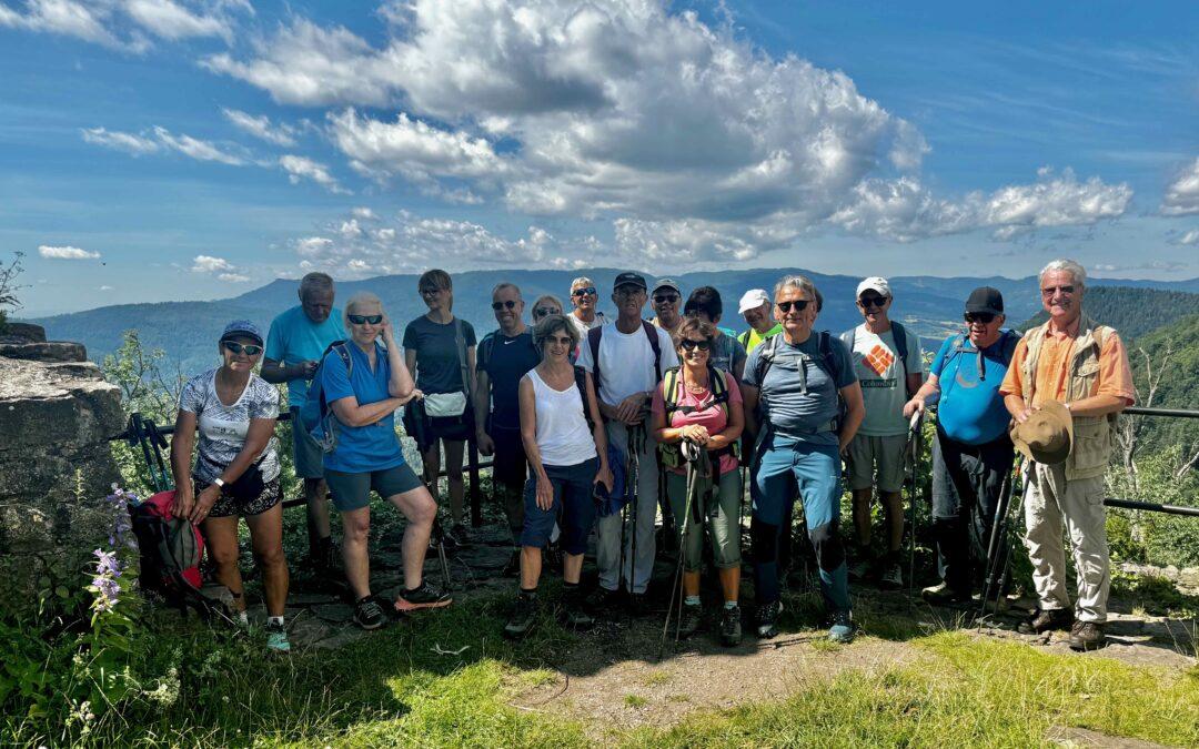 Retour sur la randonnée du dimanche 14 juillet 2024 : La Vancelle